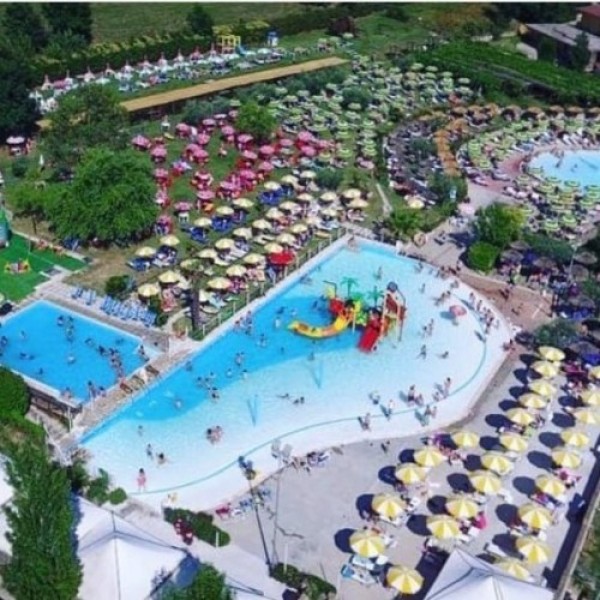 Ombrellone + 2 Lettini Piscina Baby